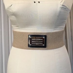 Dolce & Gabbana stretch belt